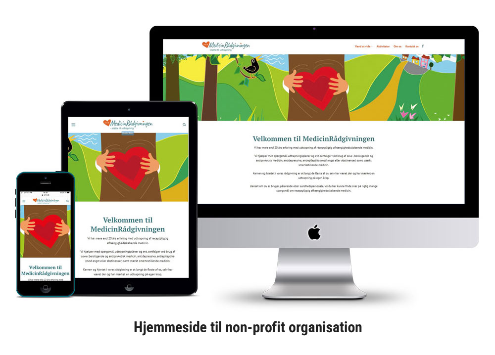 hjemmeside til ngo slide 1